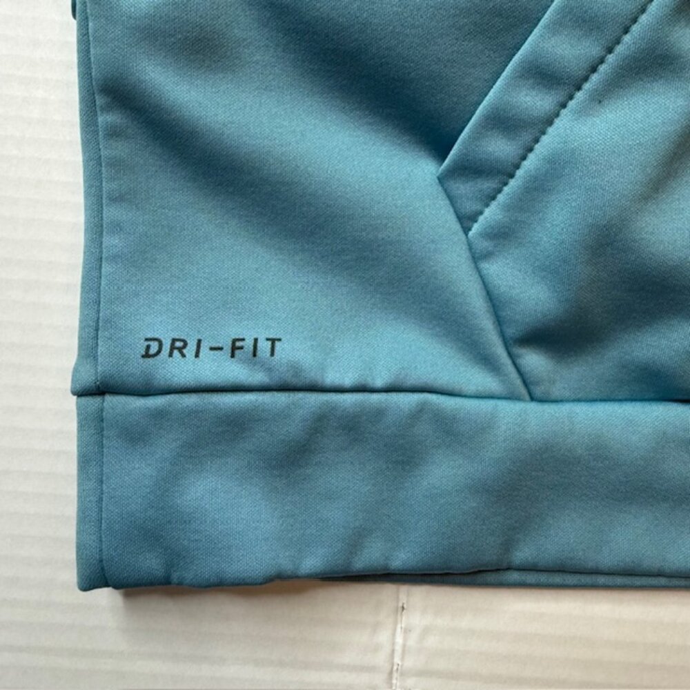Nike Dri-FIT Fleece Pullover Hoodie Blue Pockets Men's Size XXLT - Picture 8 of 9